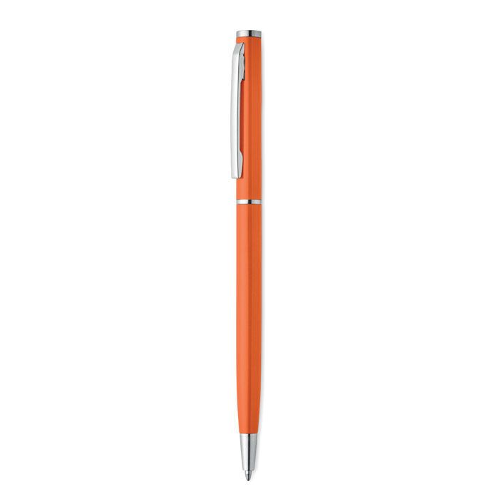 Drehkugelschreiber recy. Alu NIMES - orange-119