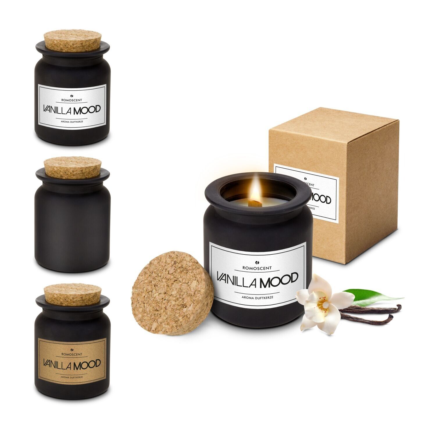 ROMOSCENT® Aromakerze Vanilla Mood-307