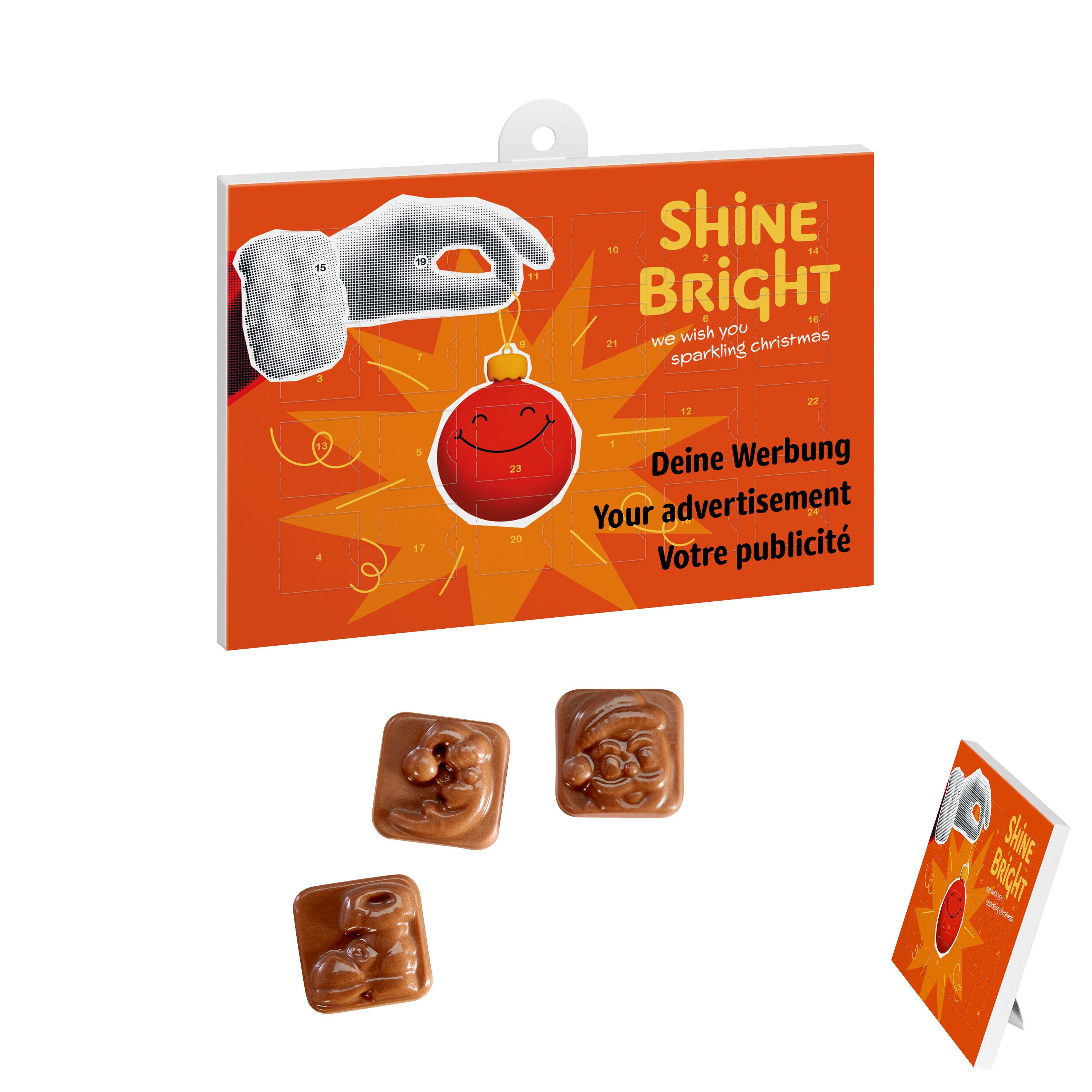 A5-Adventskalender, personalisierbares Standardmotiv-24
