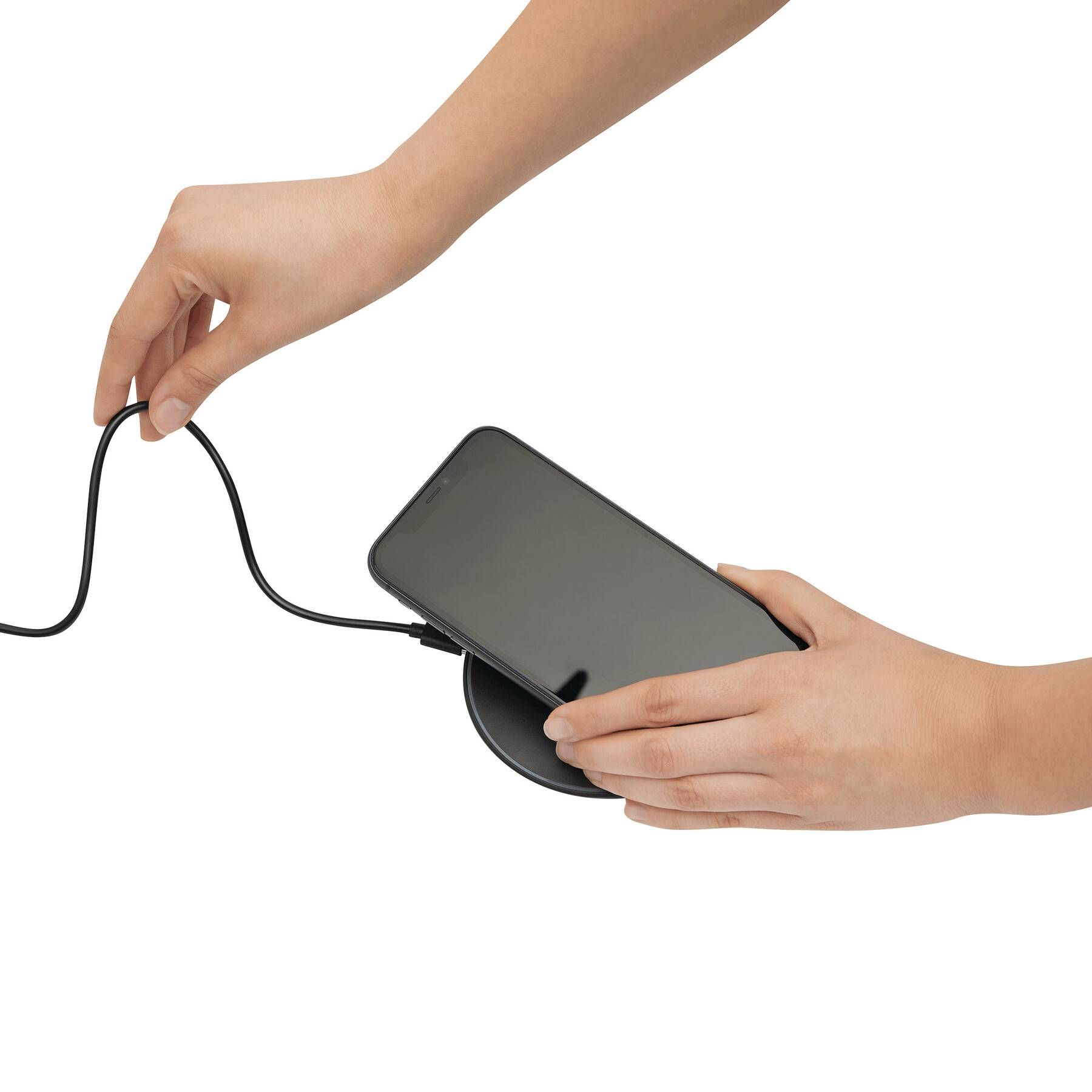 Drahtlose Ladestation CHARGE FAST - schwarz-998