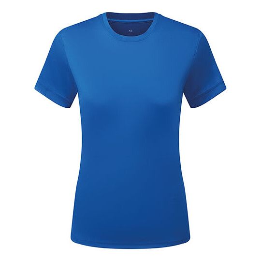 Women’s TriDri® Ion-Charge recycled textured tee - royal-873