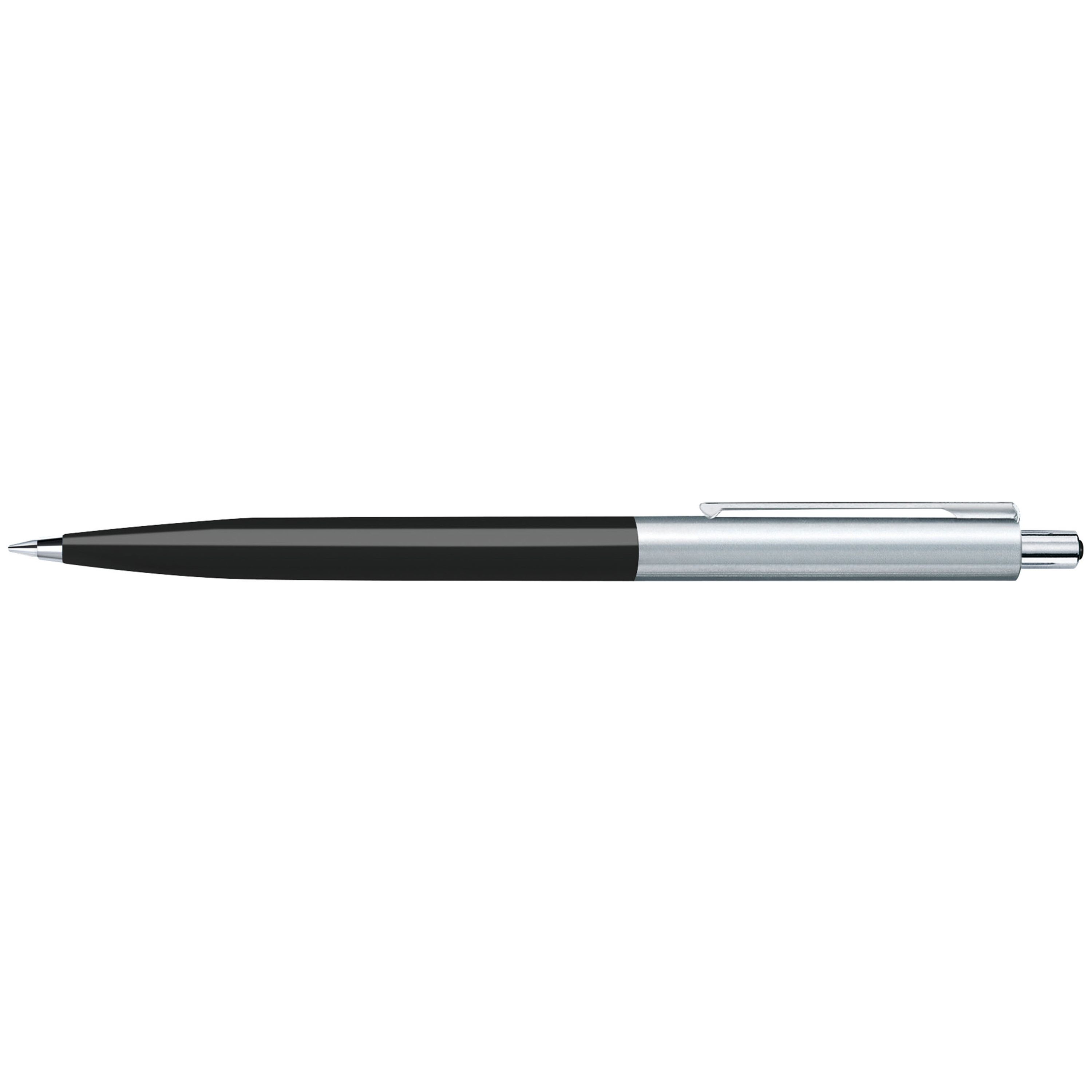 Point Metal Druckkugelschreiber - schwarz-978