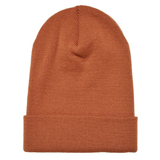 Heavyweight Long Beanie - toffee-613