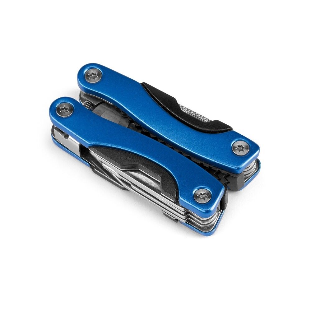 DUNITO Multifunktionswerkzeug aus Edelstahl und Aluminium - königsblau-72