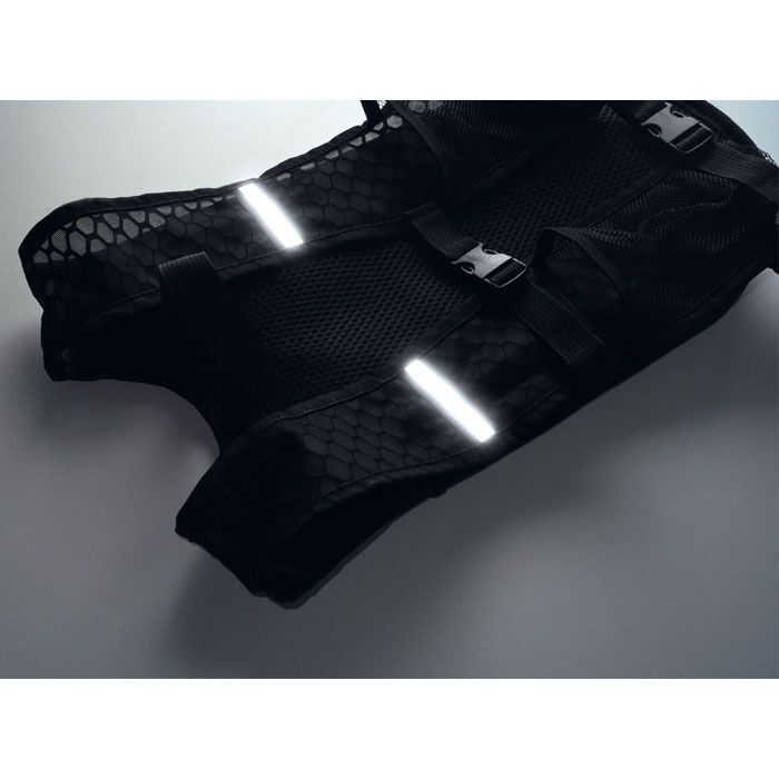 Sportrucksack 420D PU CONFI - schwarz-214