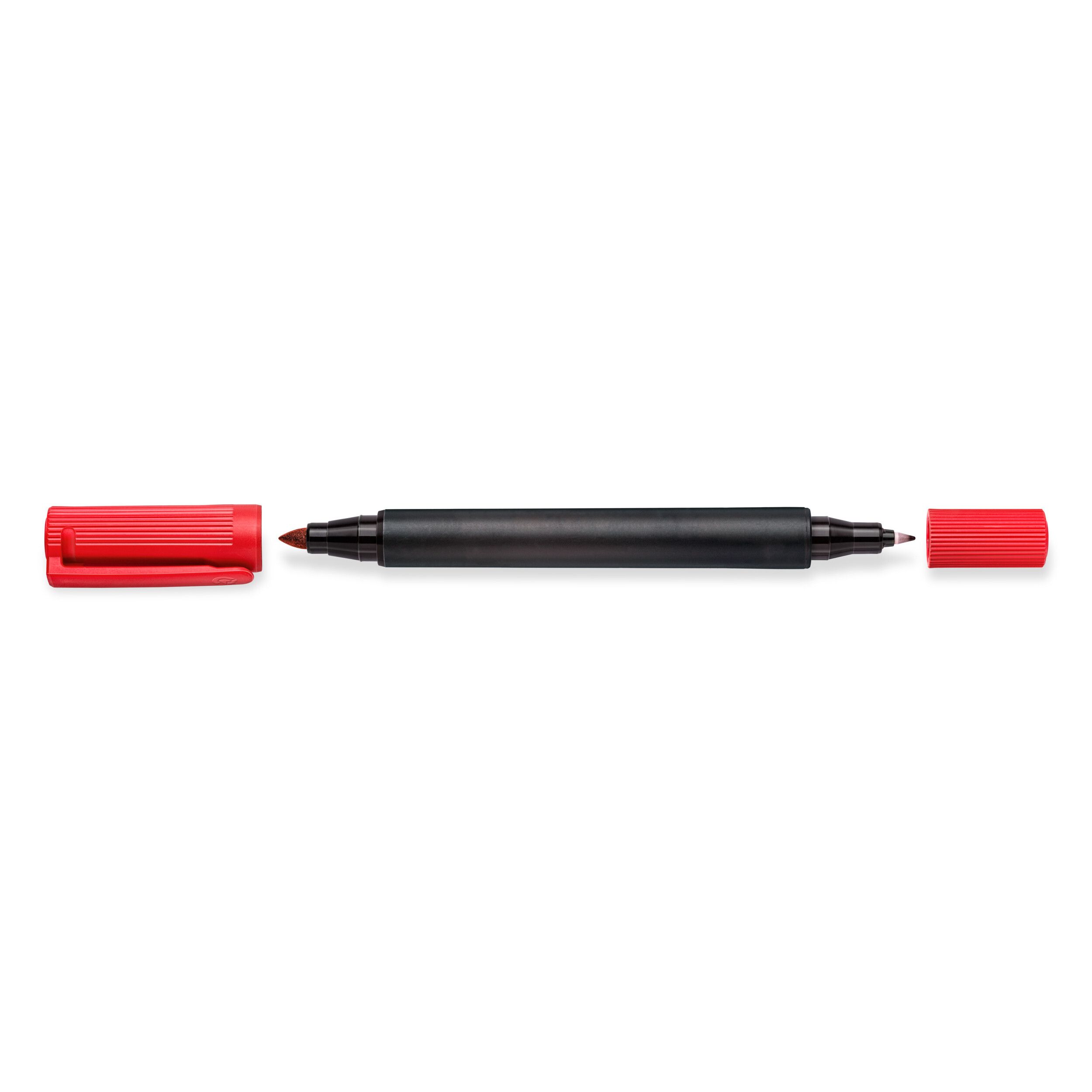 STAEDTLER Lumocolor permanent duo - rot-682