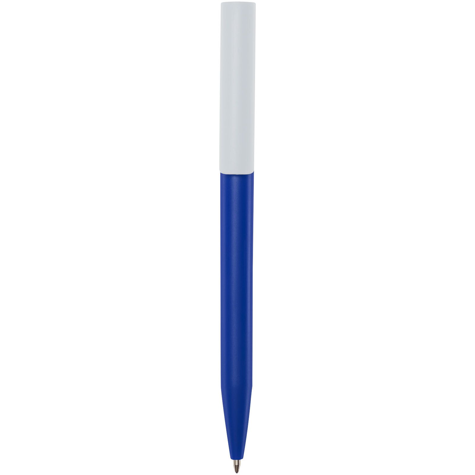 Unix Kugelschreiber aus recyceltem Kunststoff (schwarze Mine) - royalblau-208