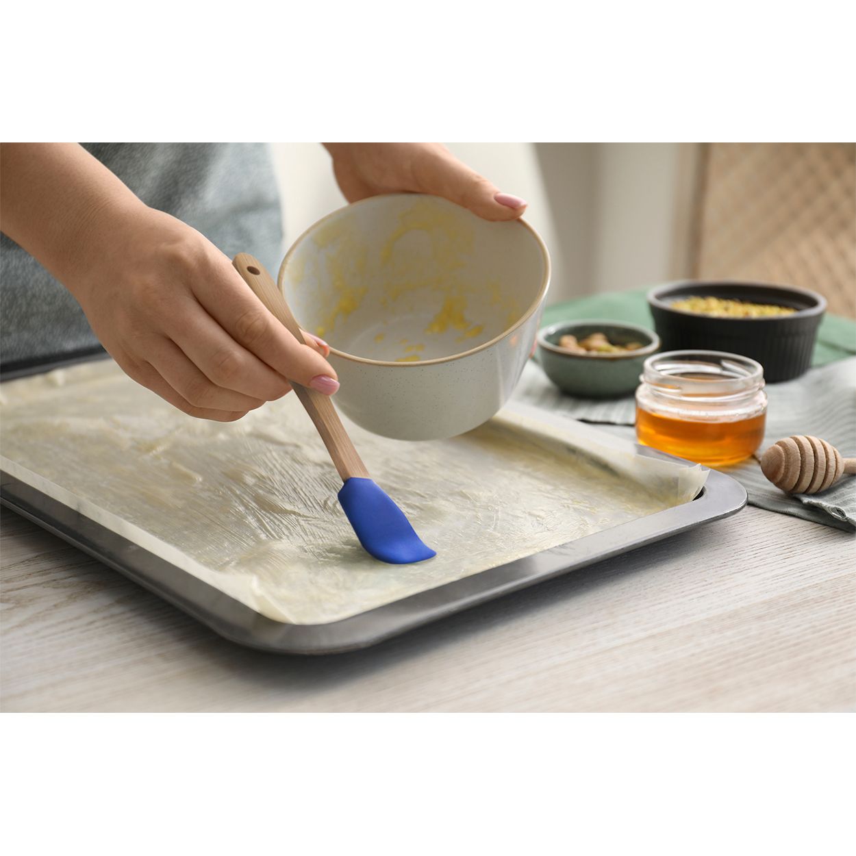 Spatuboo Backspachtel - blau - natur-333