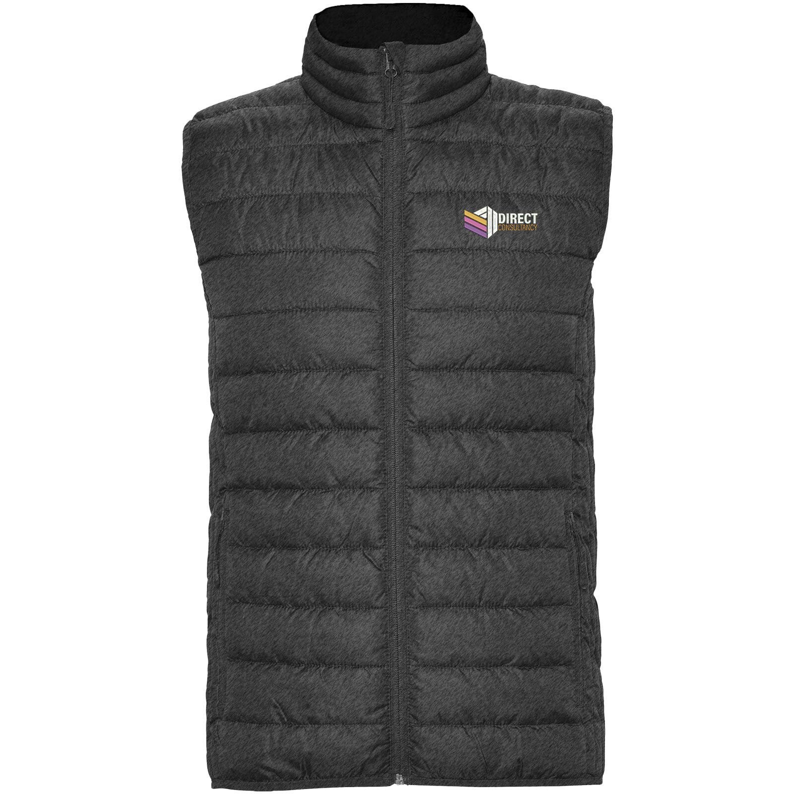 Oslo isolierter Bodywarmer für Herren - heather schwarz - 2XL-497