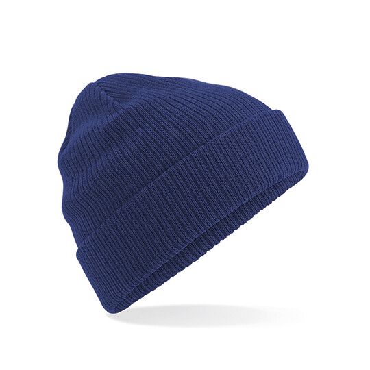 Organic Cotton Beanie - oxford navy-318