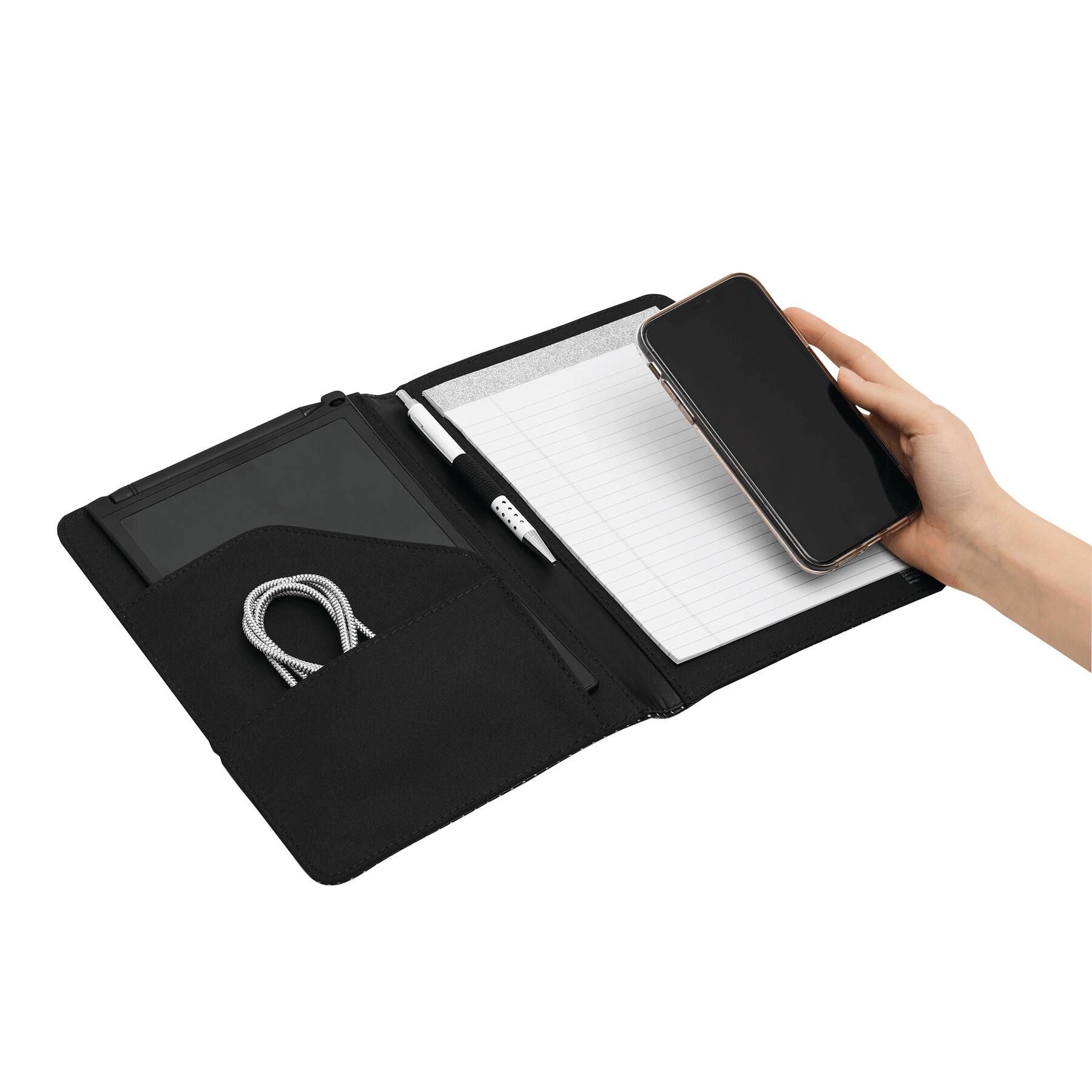 Portfolio HILL DALE im DIN-A5-Format - schwarz-905