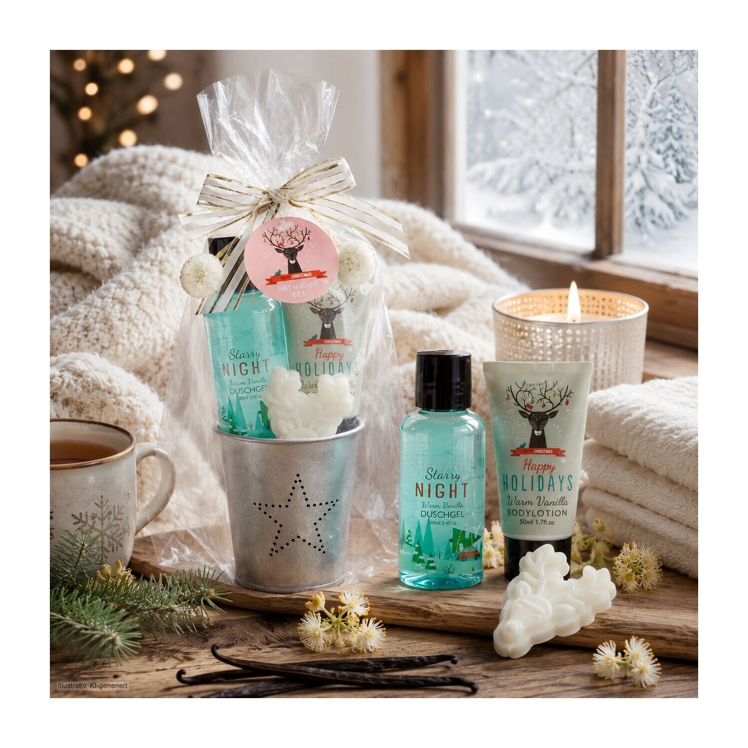 Wellness-Geschenkset: Happy Holidays-61