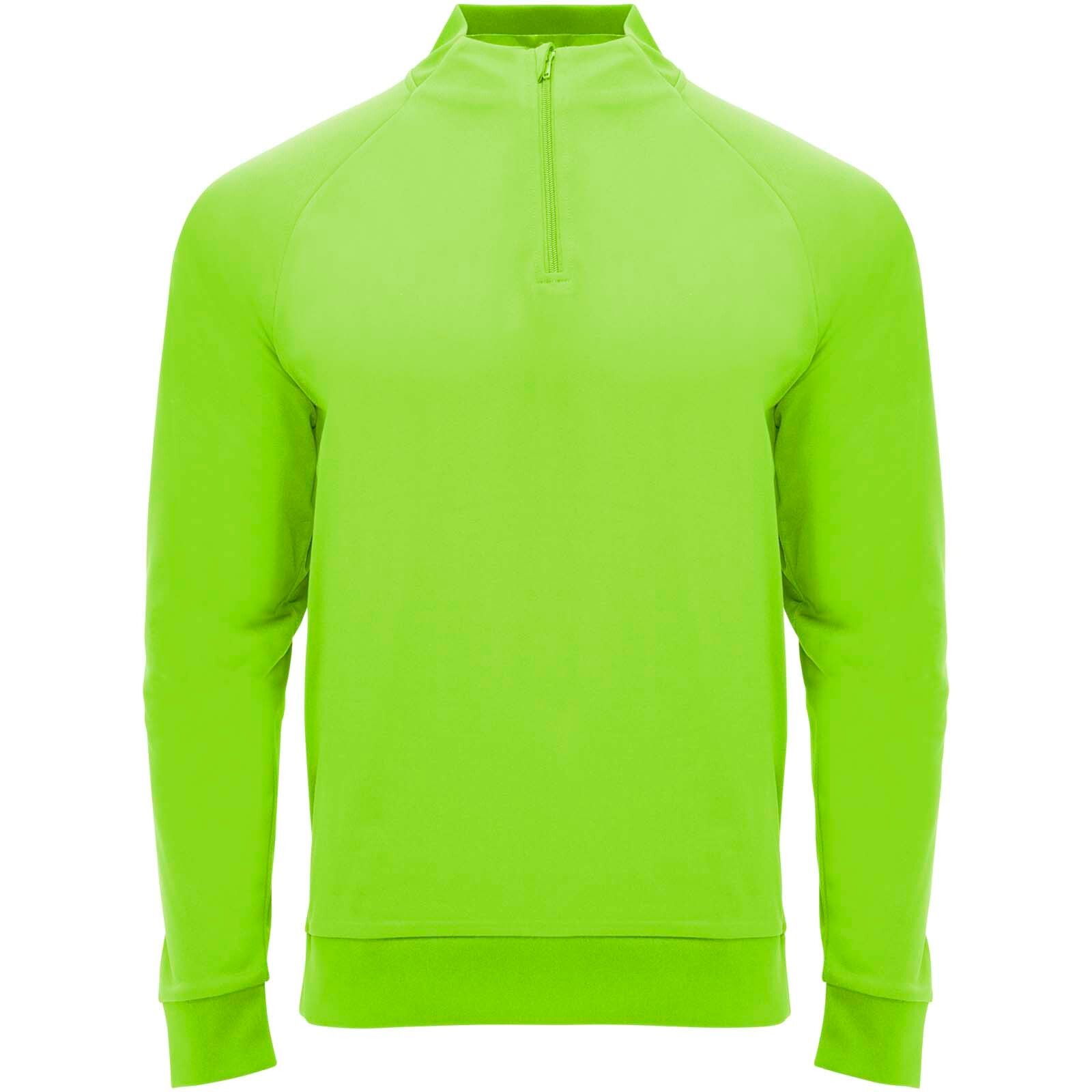 Epiro Half-Zip Sweatshirt für Kinder - fluorgrün-849
