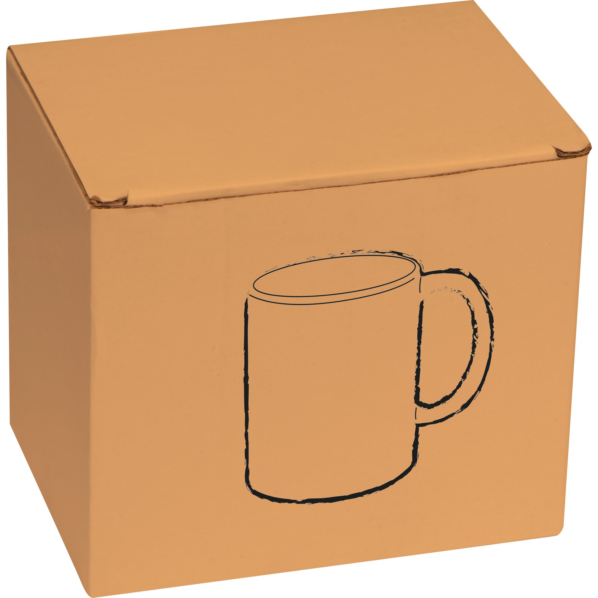 Kaffeetasse aus Keramik, 300ml - silbergrau-811