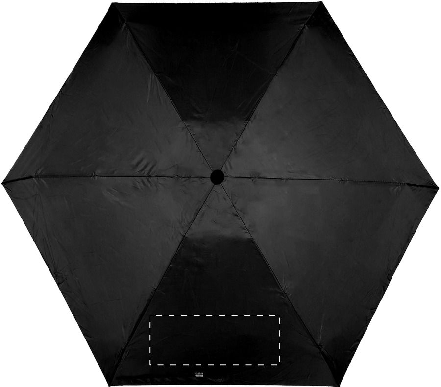 Veredelungsposition Segment 1 - mit Verschlussband (Segmentnumerierung im Uhrzeigersinn)