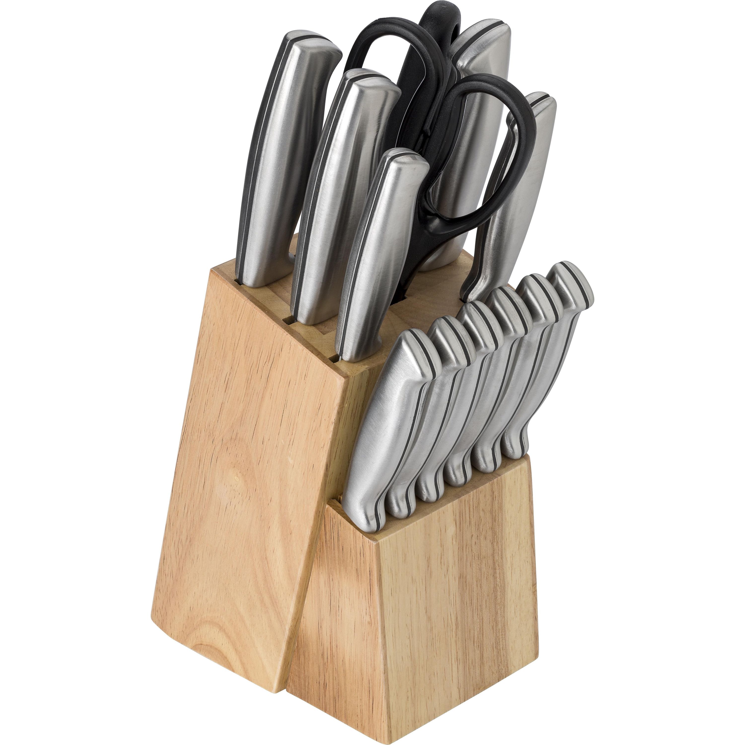 Messerblock aus Holz Lucille - braun-472