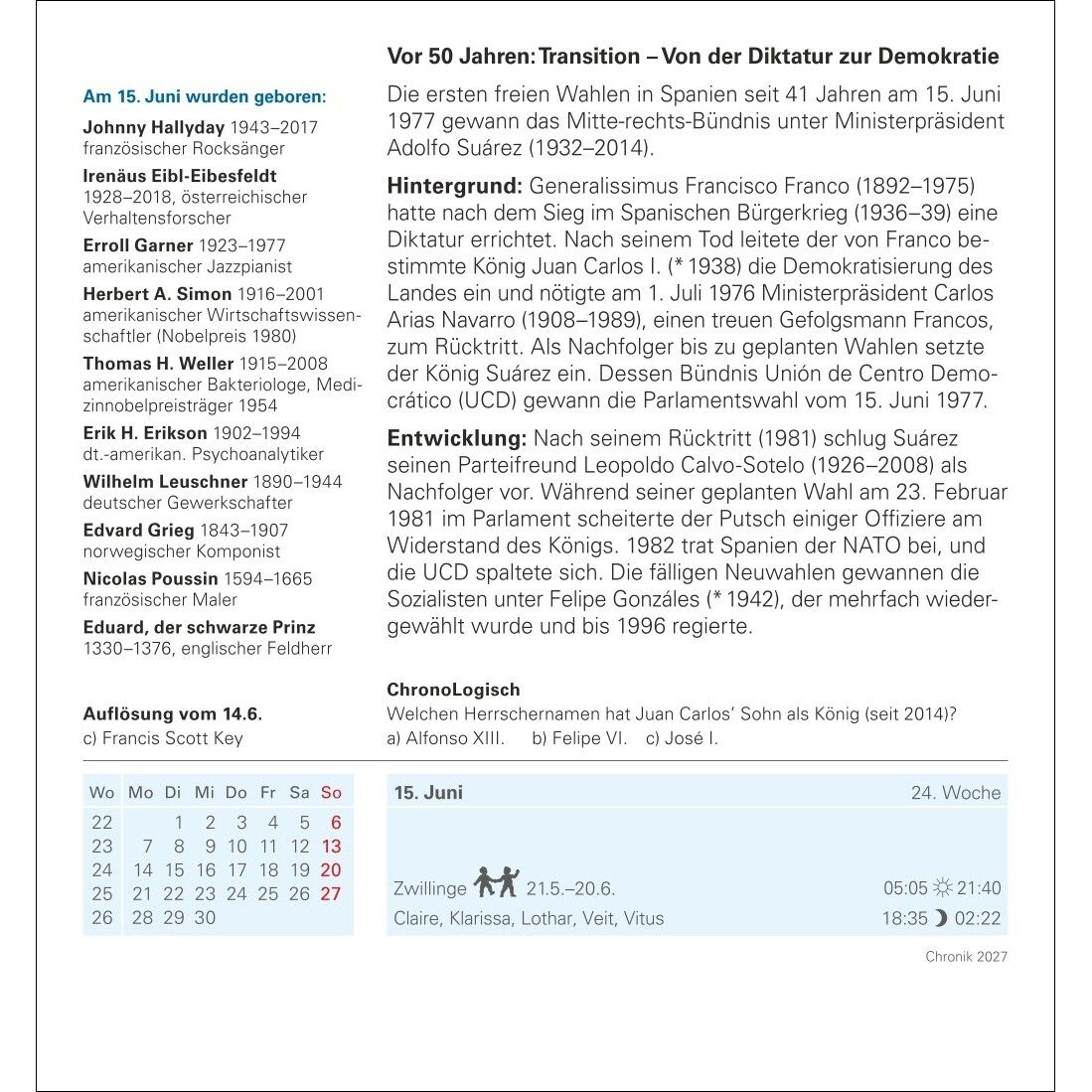 Chronik Tagesabreißkalender-219