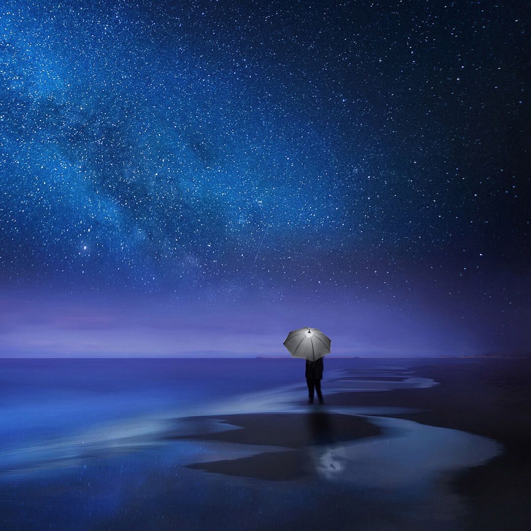 AC-Midsize-Stockschirm FARE® Skylight® Ø111 cm - grau-873
