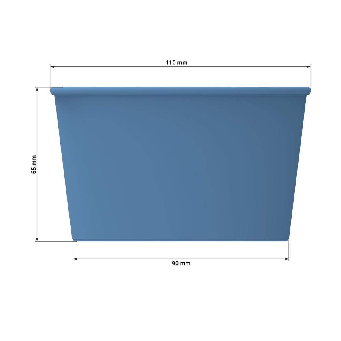 Mehrwegbecher ToGo, 460 ml - behagliches blau-746