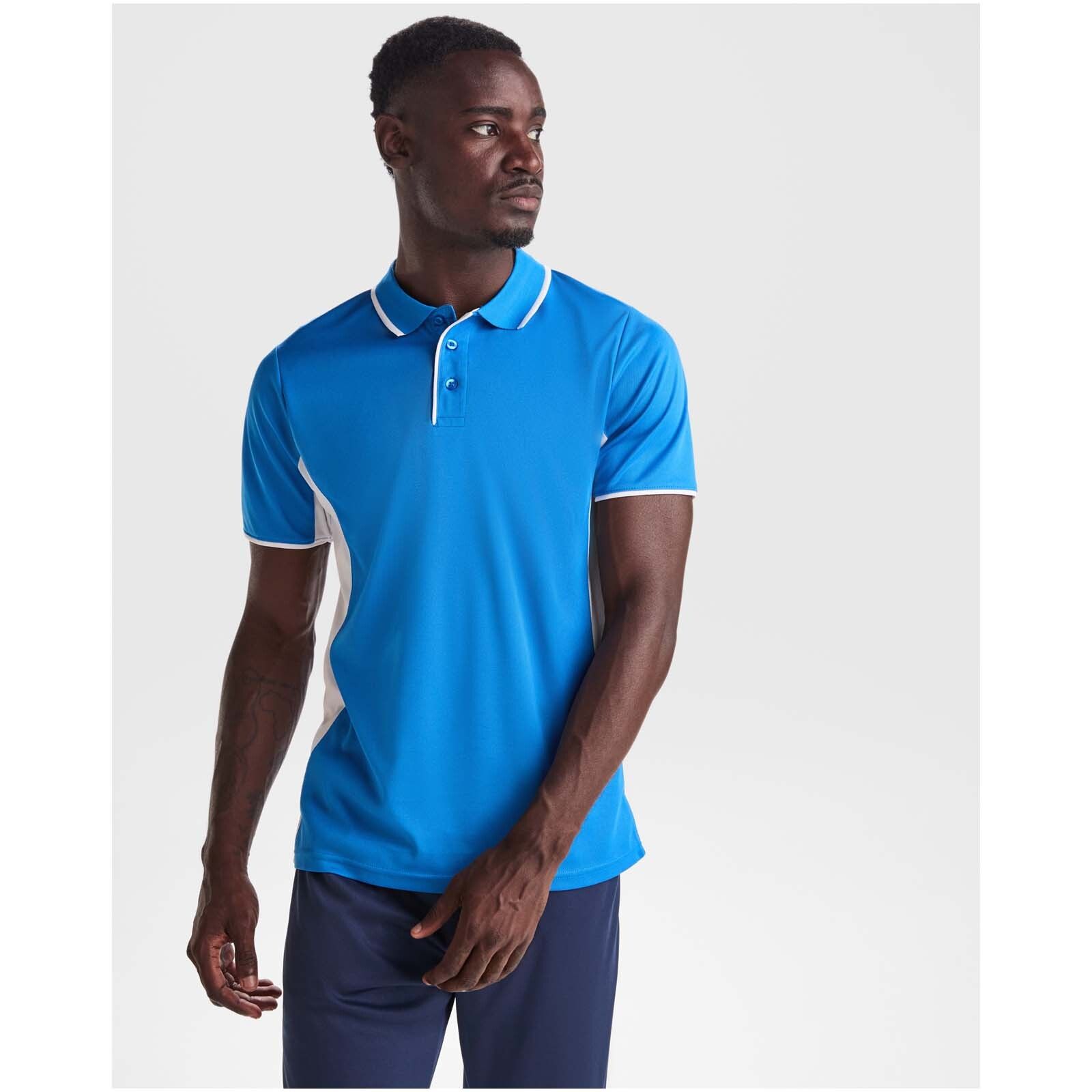 Montmelo Sport Poloshirt   - weiss -  royalblau - 3XL-98