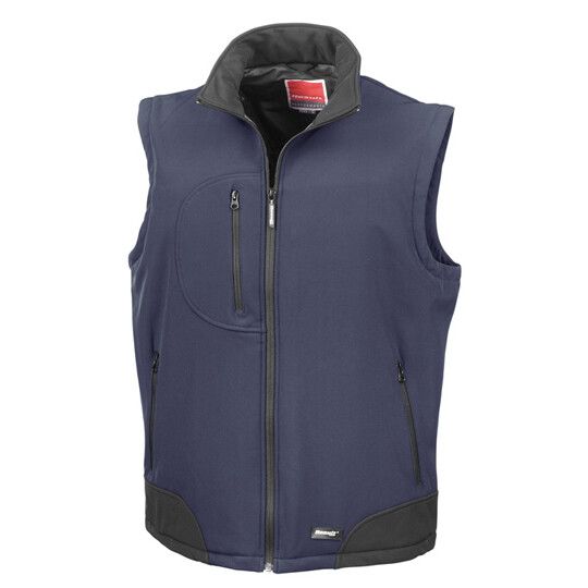 Soft Shell Bodywarmer - navy - black-201