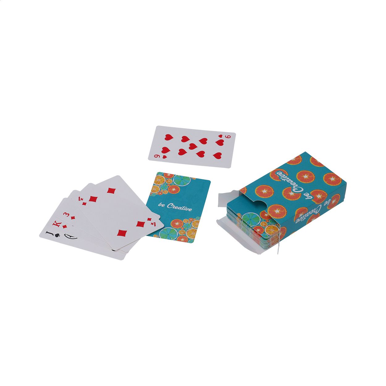 Individuelle Spielkarten CreaCard - weiß-355