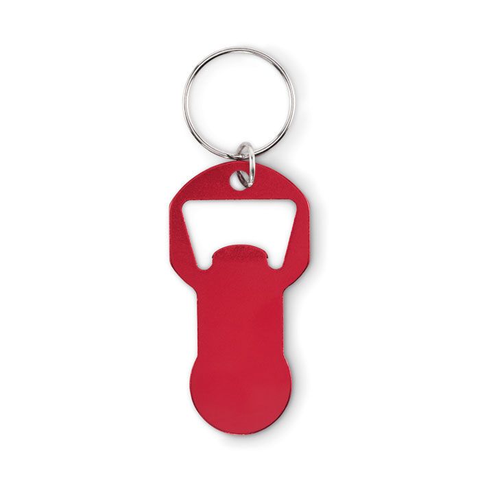 Schlüsselring mit Kapselheber CLAVE - rot-917