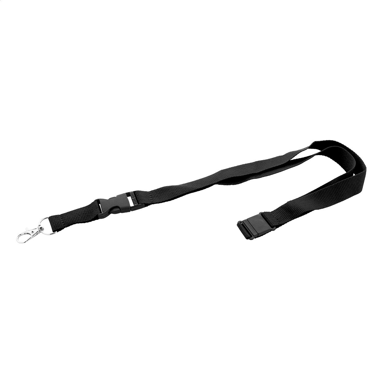 Revent Plus Lanyard aus RPET - schwarz-197