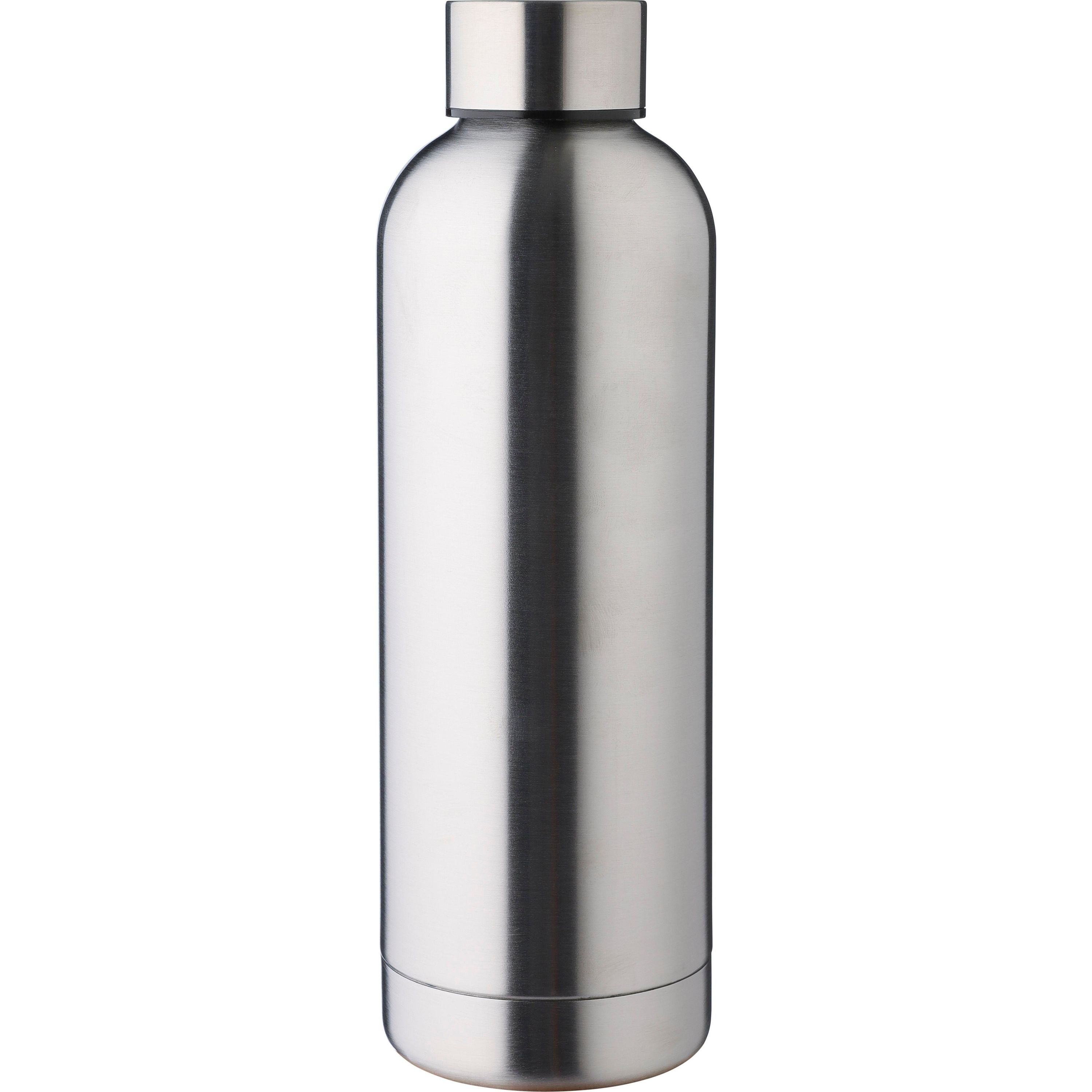 Flasche aus recyceltem Edelstahl Isaiah - silber-86
