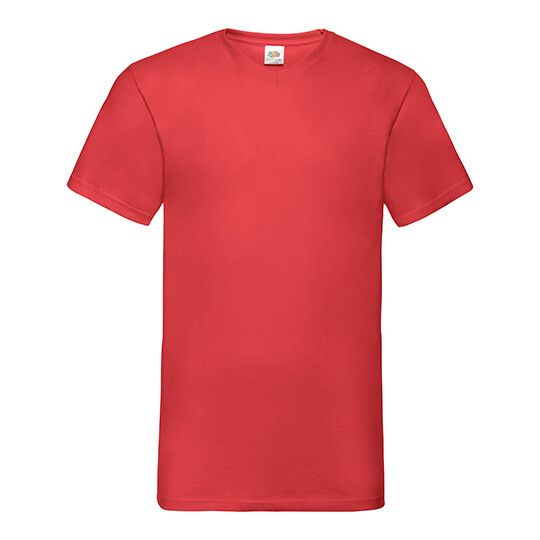 Valueweight V-Neck T - red-427