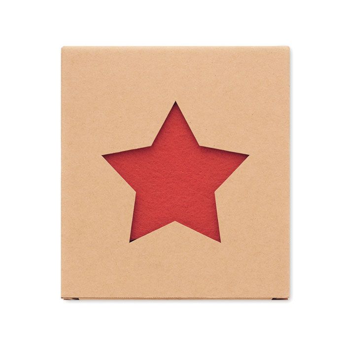 Untersetzer RPET-Filz STARGUARD - rot-629
