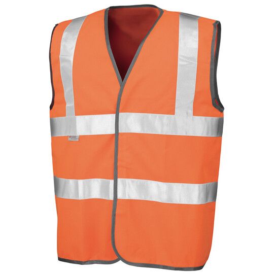 Safety Hi-Vis Vest Using 3M™ - fluorescent orange-949
