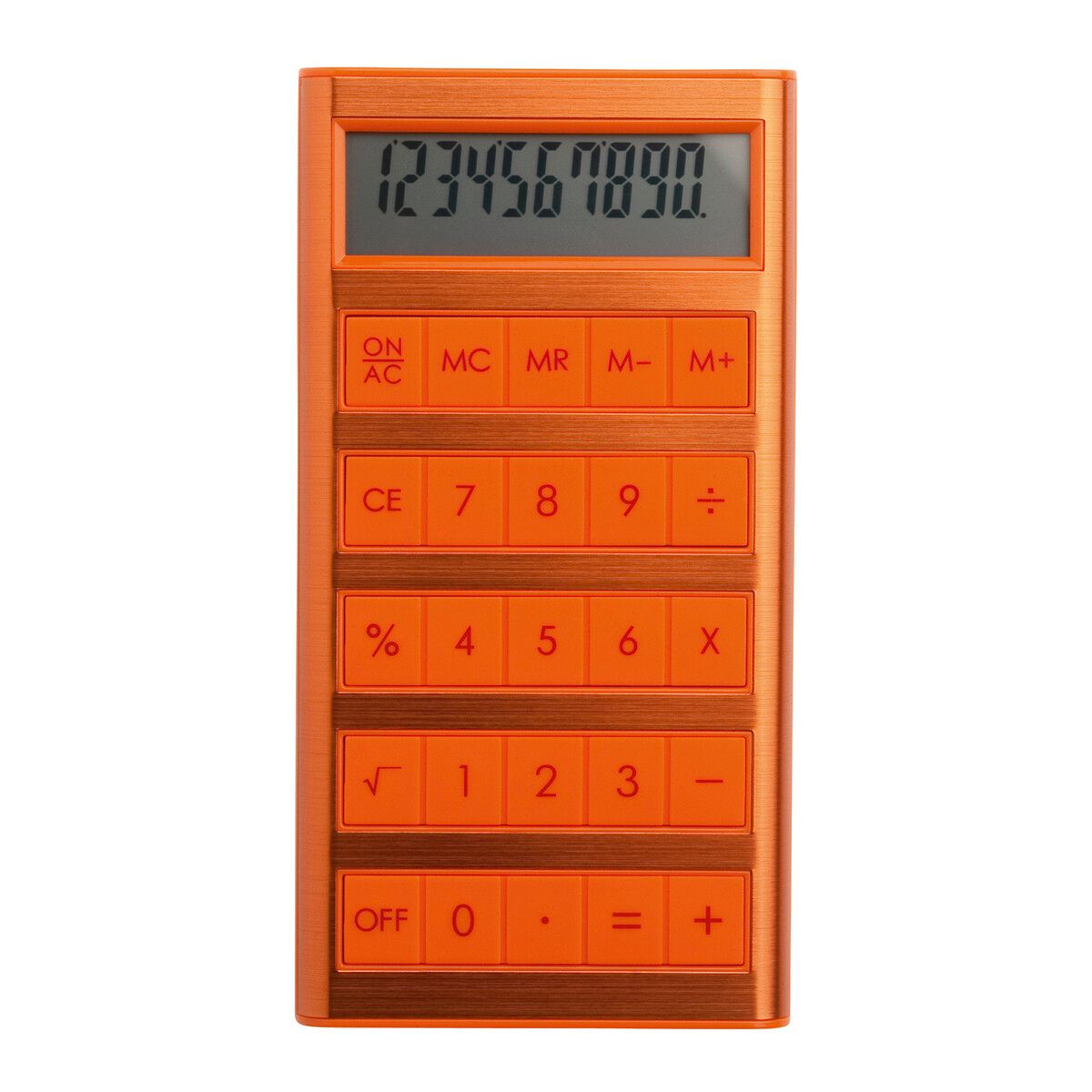 Solartaschenrechner MACHINE - orange-963