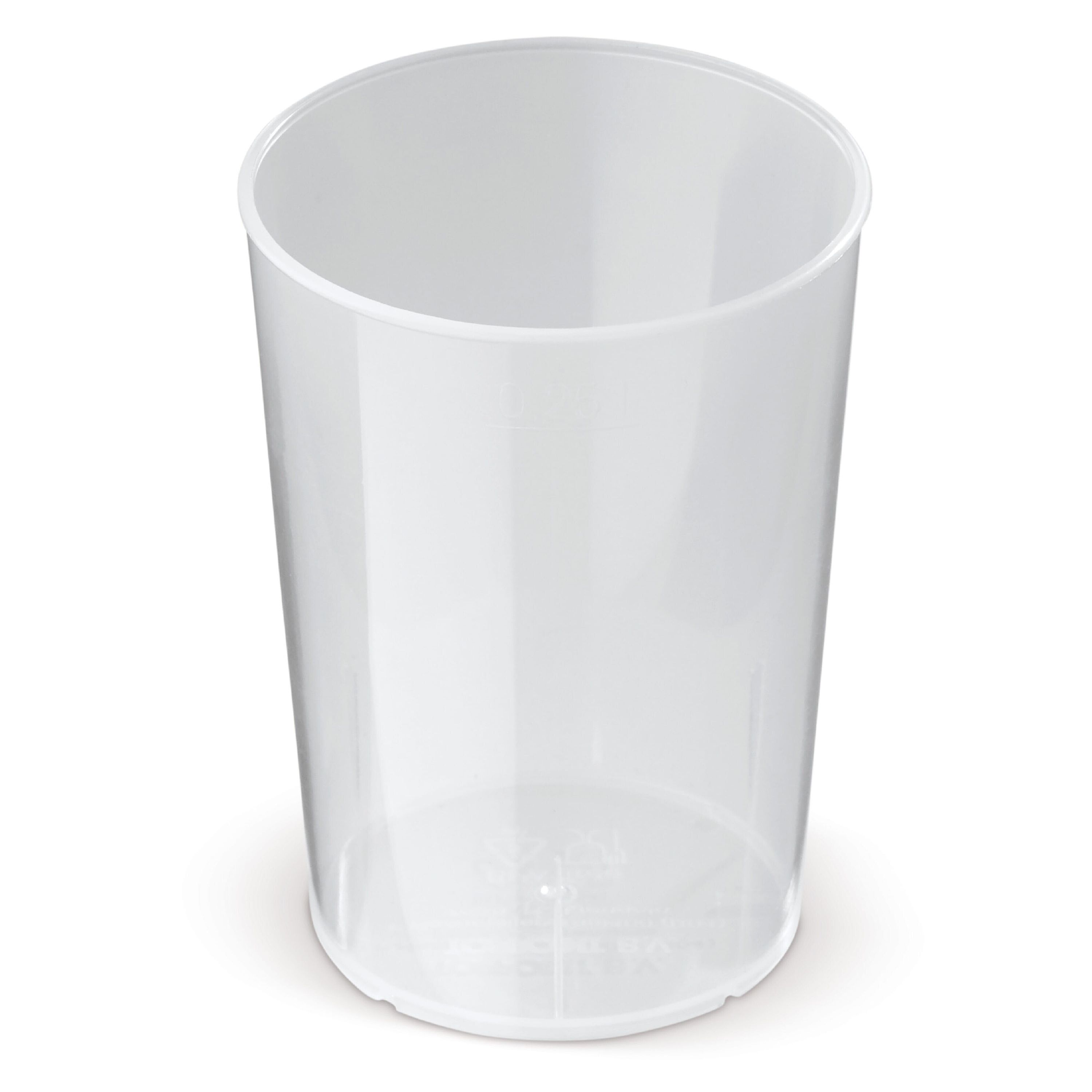 Ecologic-Becher PP 250ml - transparent-882