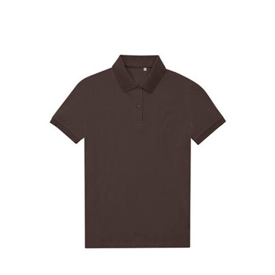 My Eco Polo 65/35 Women_° - roasted coffee - M-444