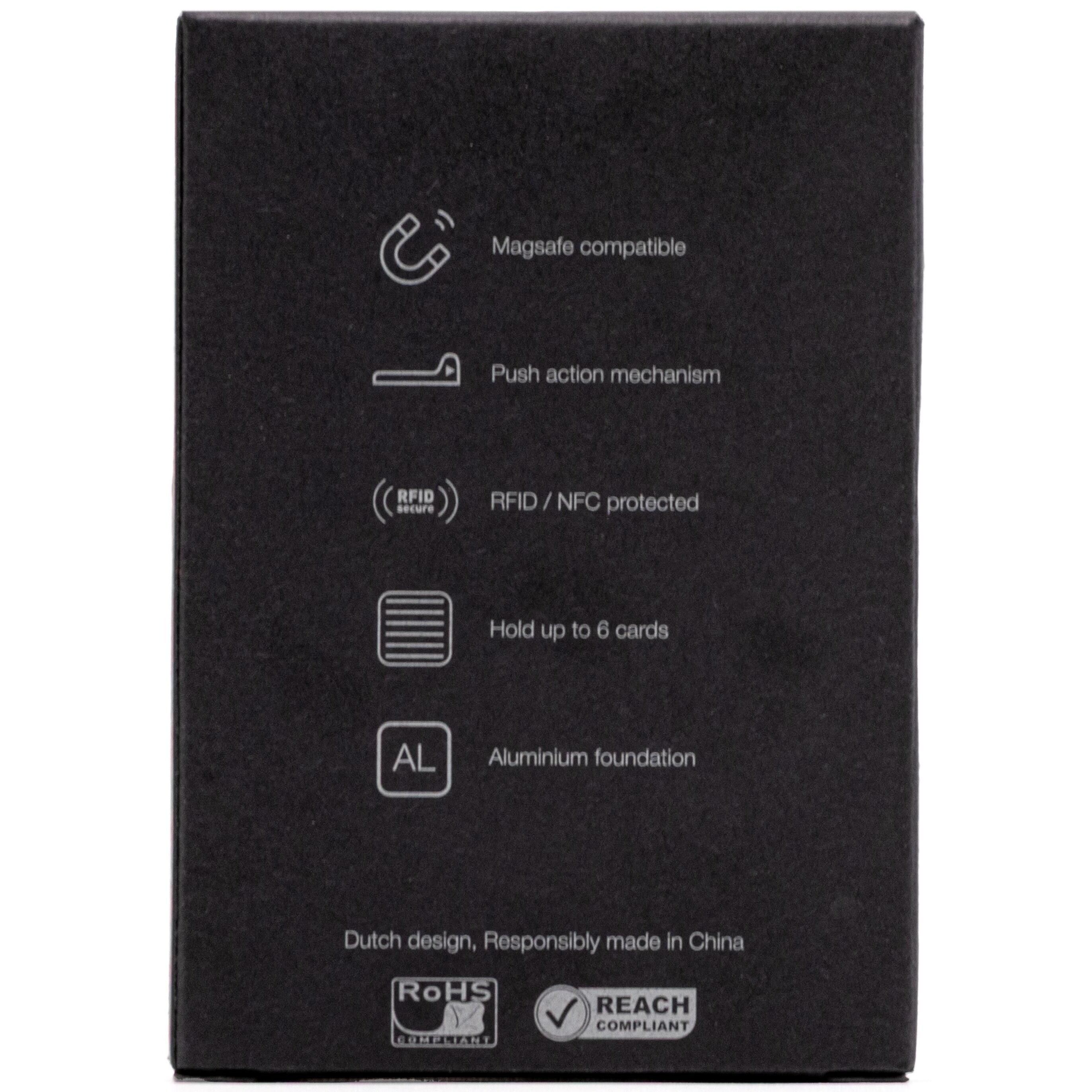 BrandCharger Wally Magnetkartenetui - stahlgrau-1