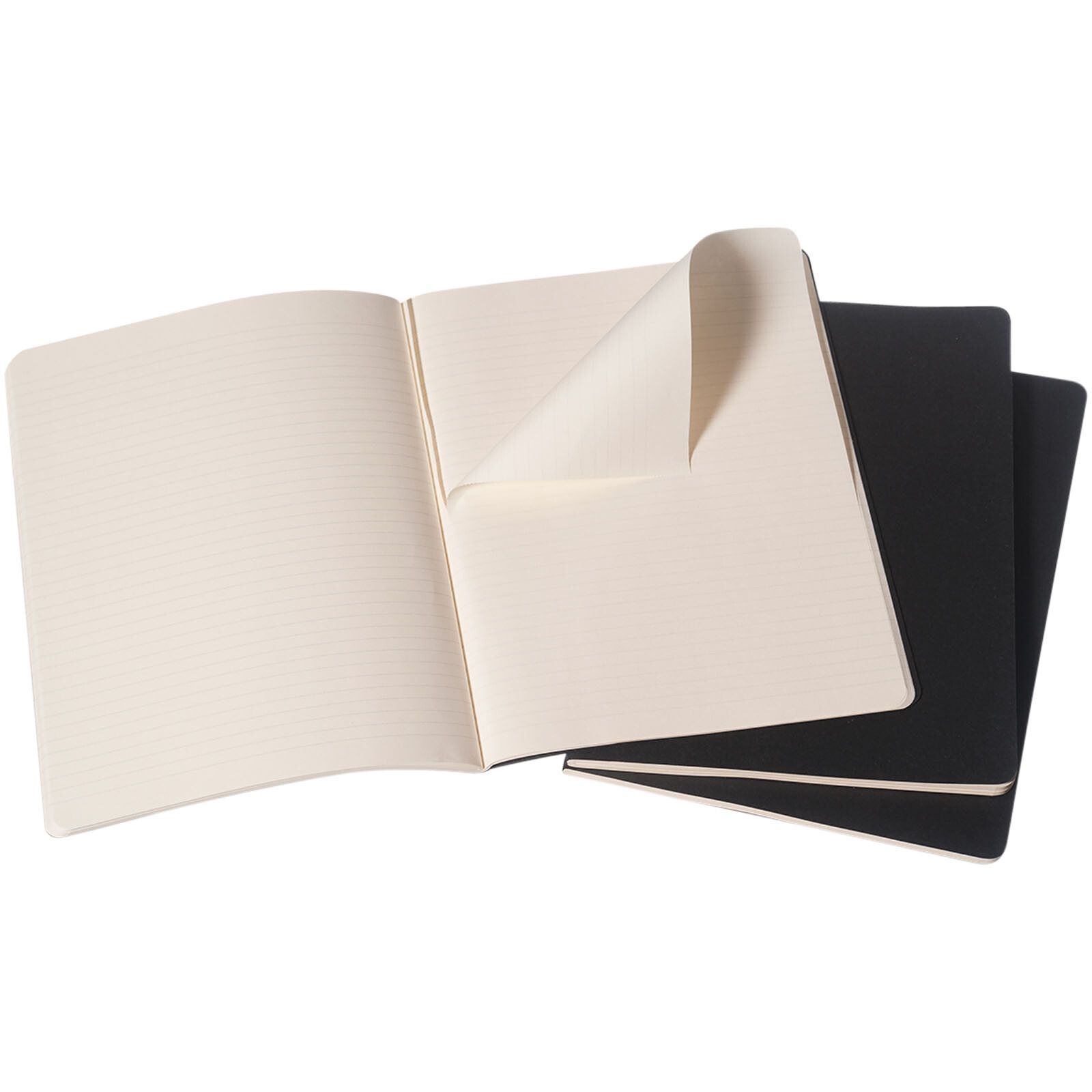 Moleskine Cahier Journal XL – liniert - schwarz-487