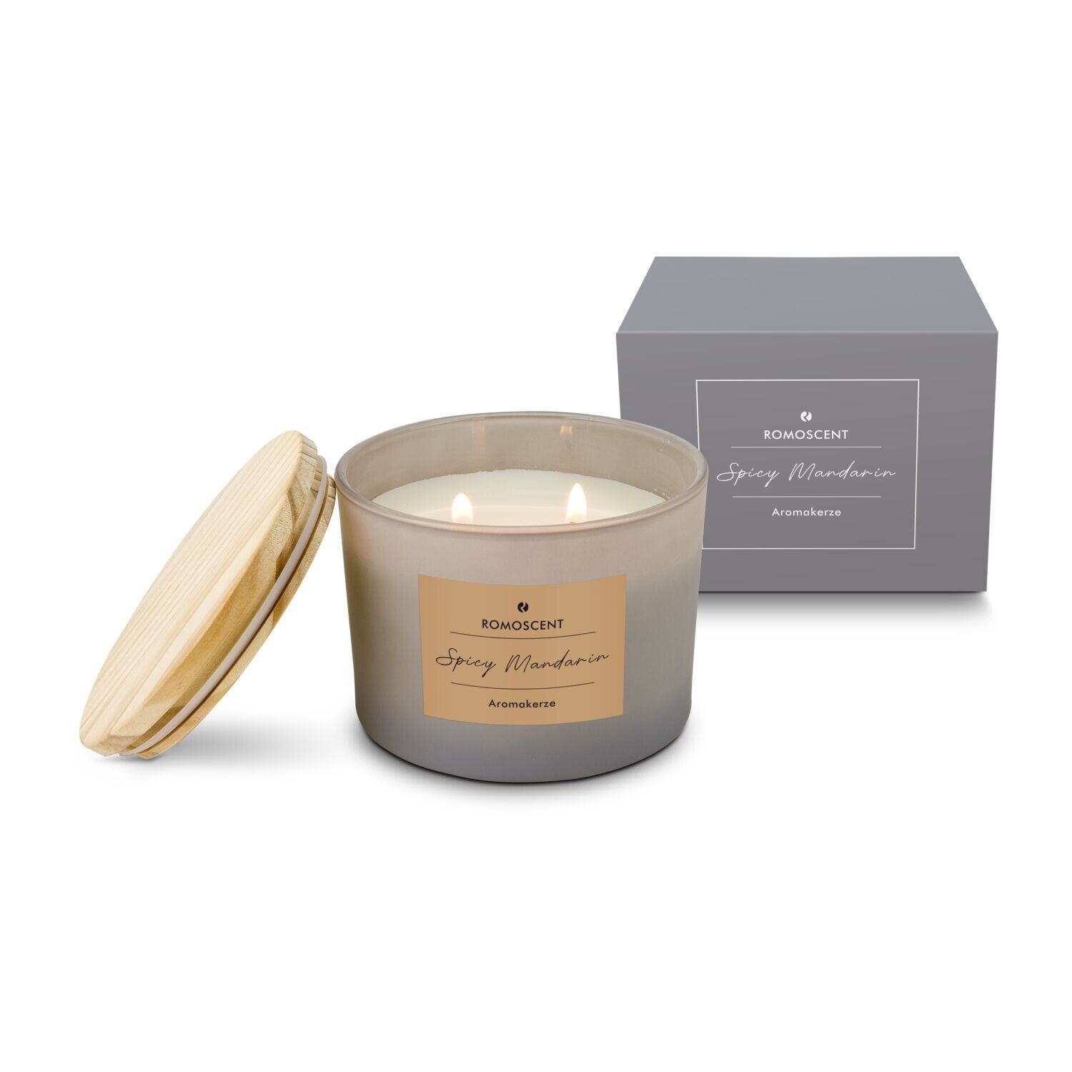 ROMOSCENT® Aromakerze Spicy Mandarin-273