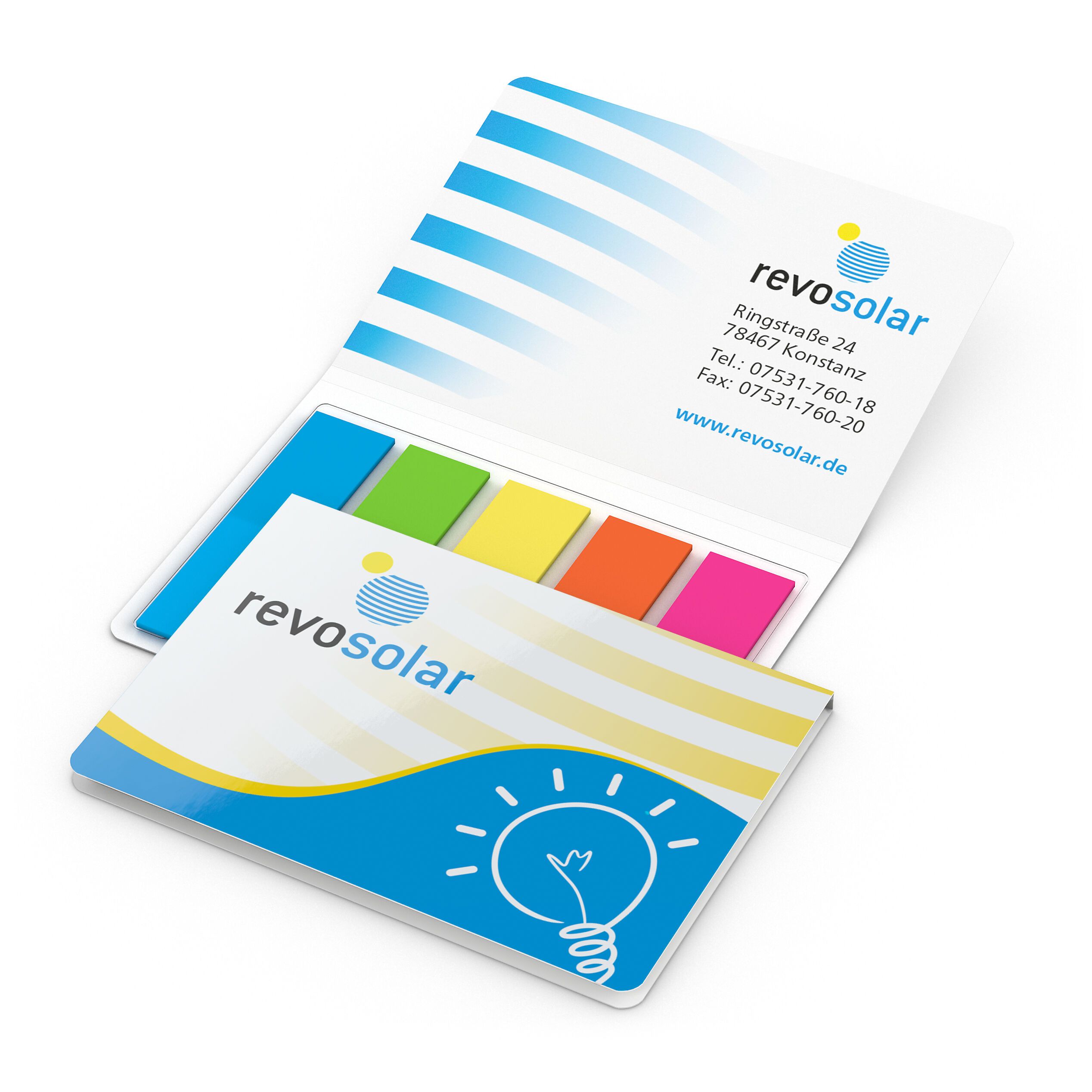 Haftmarker-Set Memo-Card, Filmmarker, matt-383