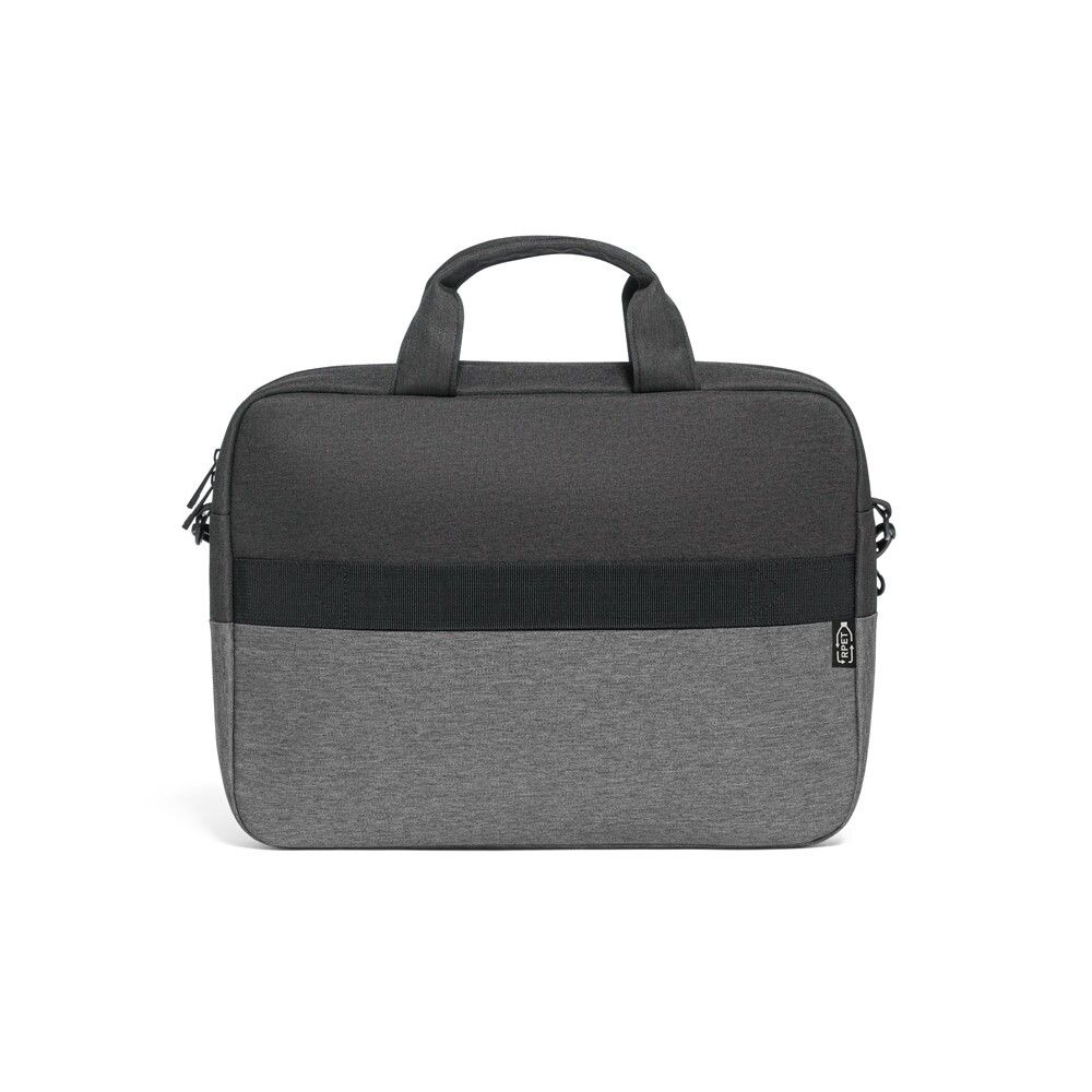 GENOA Gepolsterte Laptoptasche aus recyceltem 600D-Polyester 15“ - grau-74