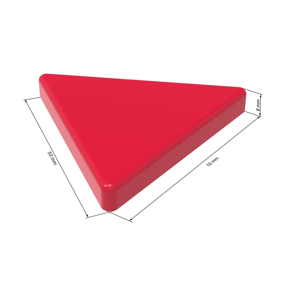 Magnet Dreieck - standard-blau PS-474
