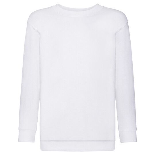 Kids´ Classic Set-In Sweat - white-869