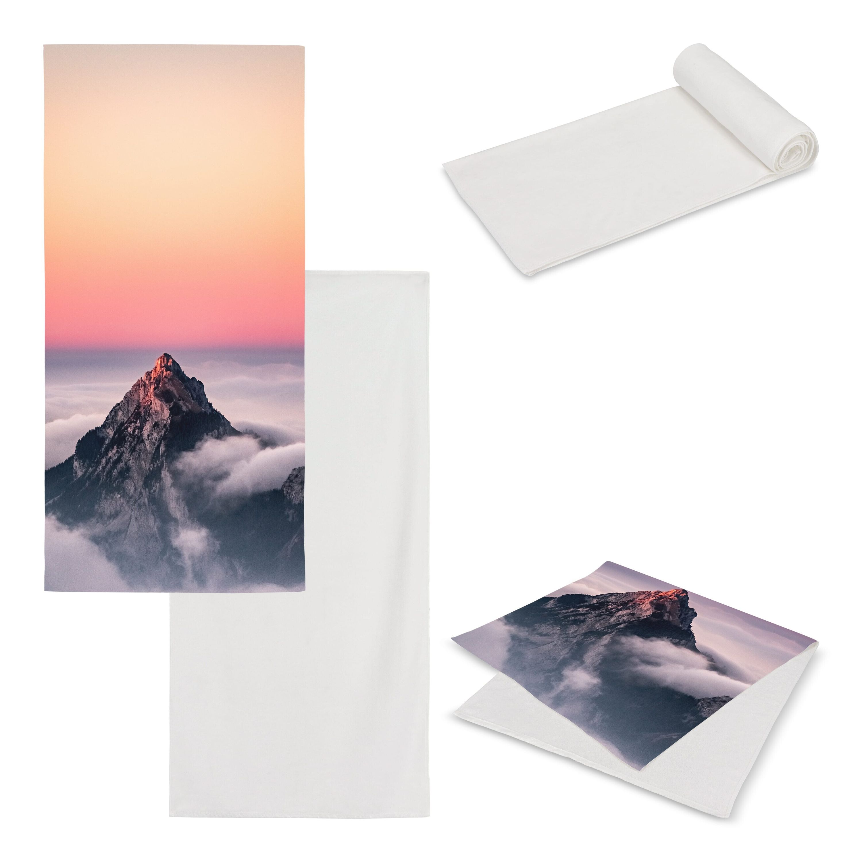 Sublimations Handtuch 70 x 140 cm 400 g/m² - weiss-190