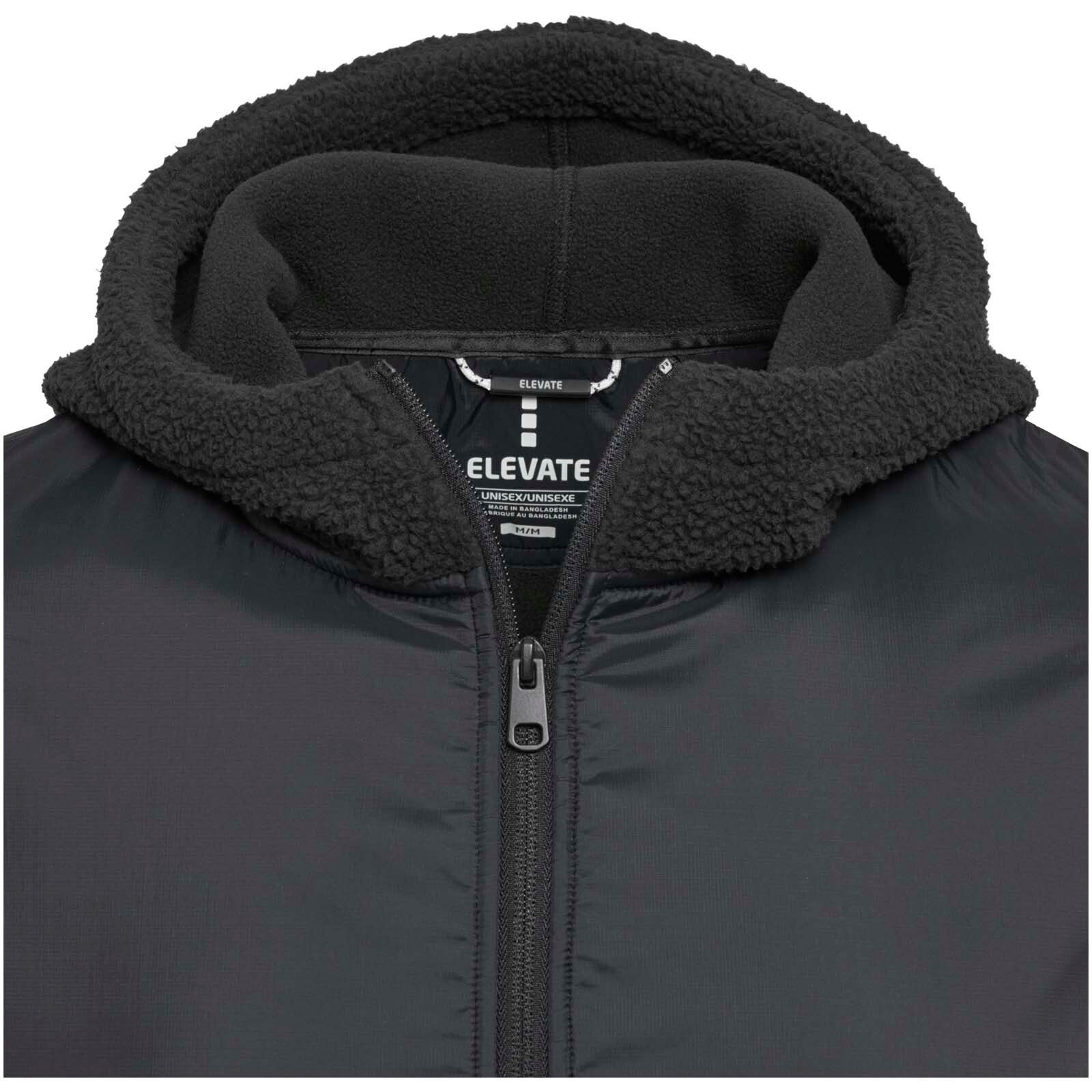 Evans Sherpa Fleecepullover Half-Zip  - schwarz - XXL-626