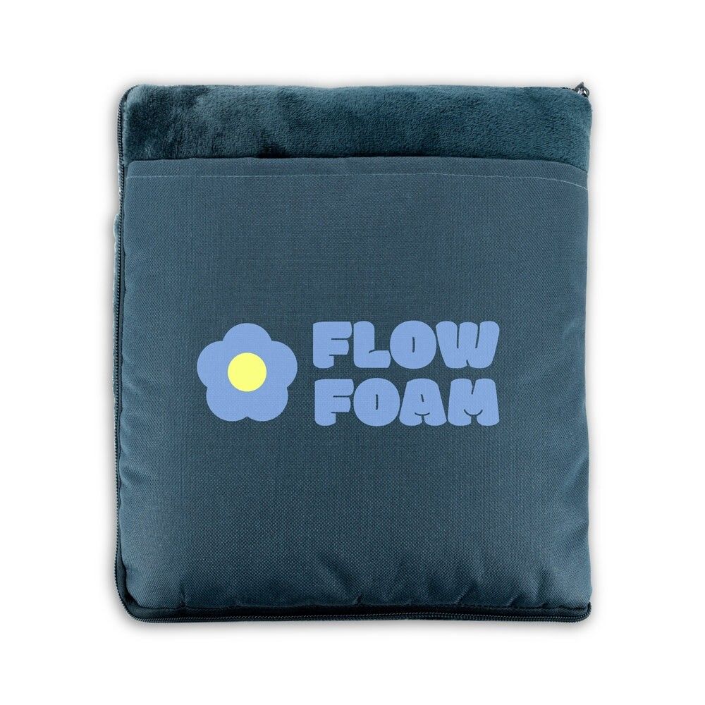SNUGGY 3-in-1-Set aus Fleece-Gewebe (220 g/m²) ideal für Reisen - blau-476