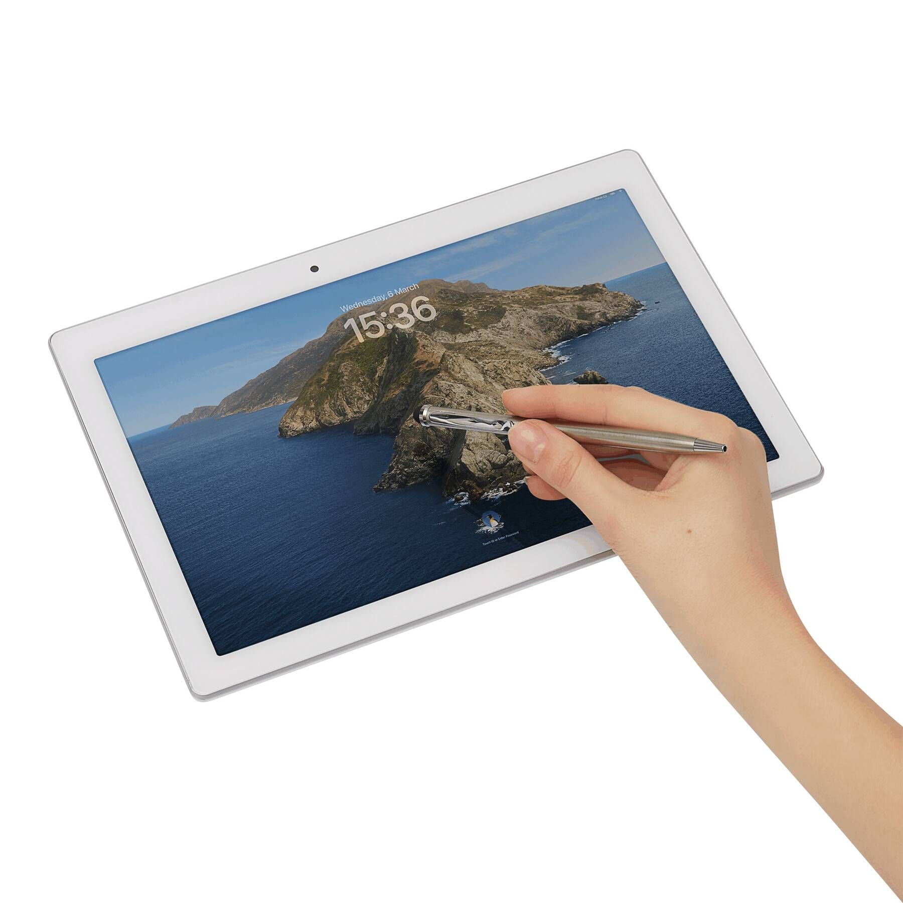 Drehkugelschreiber SMART TOUCH - silber-872