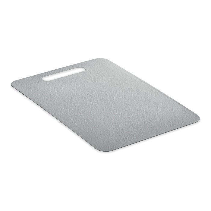 Schneidebrett Edelstahl M PLATI + - silber-77