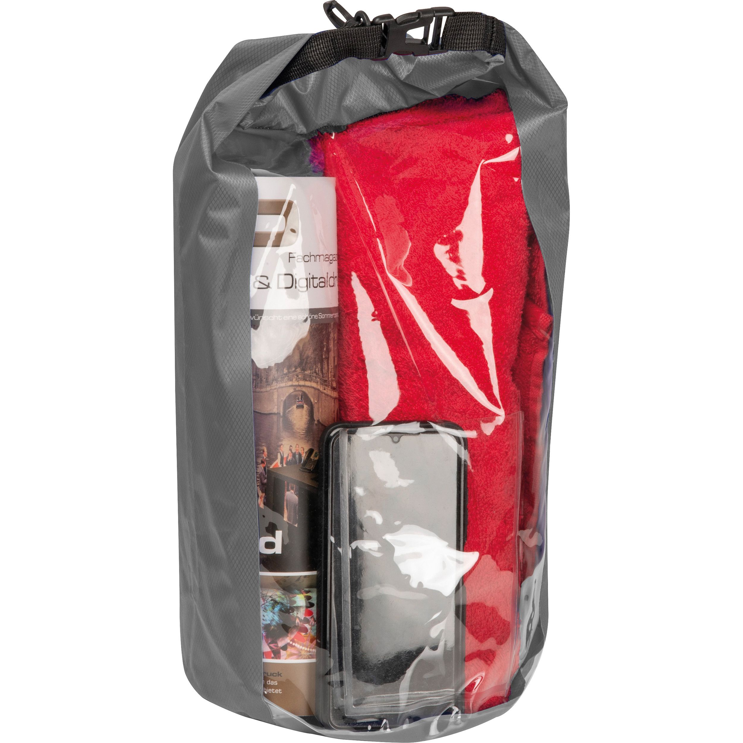Wasserdichte Kuriertasche - silbergrau-281