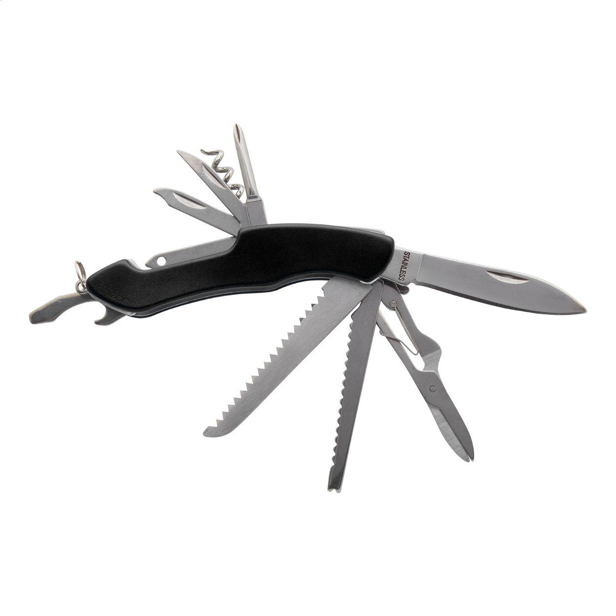 Multifunktions-Taschenmesser Breithorn - schwarz-786