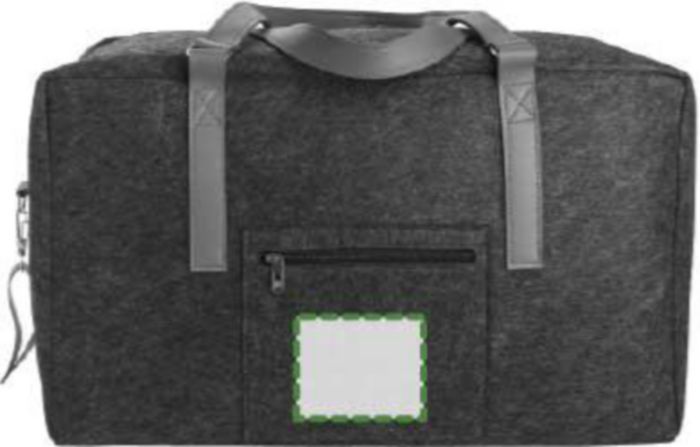 Veredelungsposition Tasche auf der Vorderseite